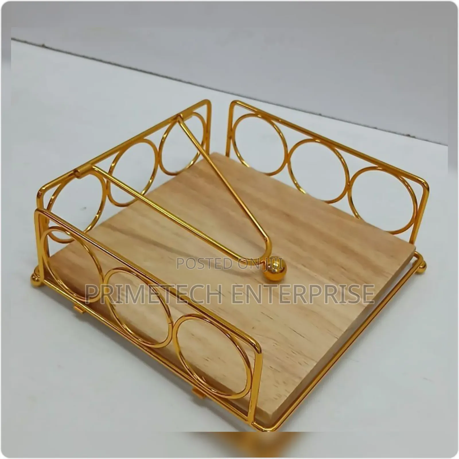 Wooden Goldish Saviet Holder