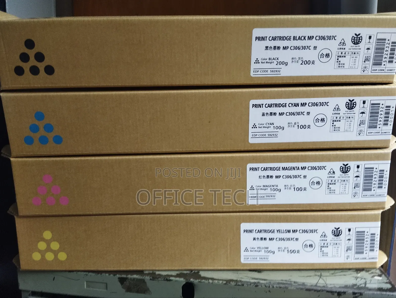 Ricoh MPC 306/307/406/407 Toner Cartridge