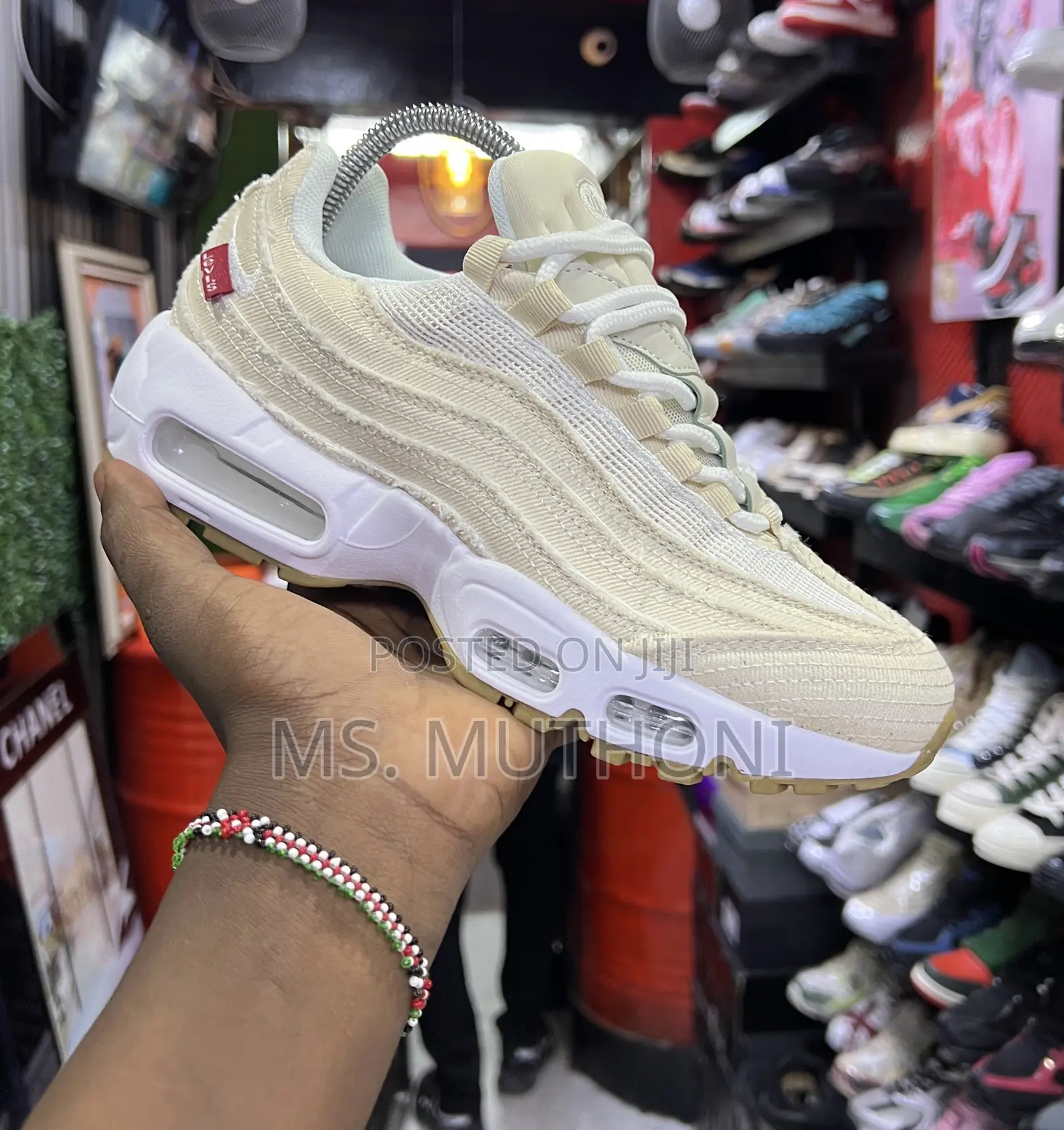 Beige Levi’S X Nike Air Max 95 Sizes:38-45