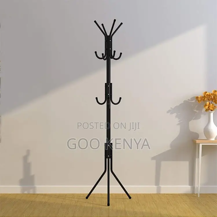 Home/Office Coat Hanger; Rust-Resistant Steel Coat Stand for Home