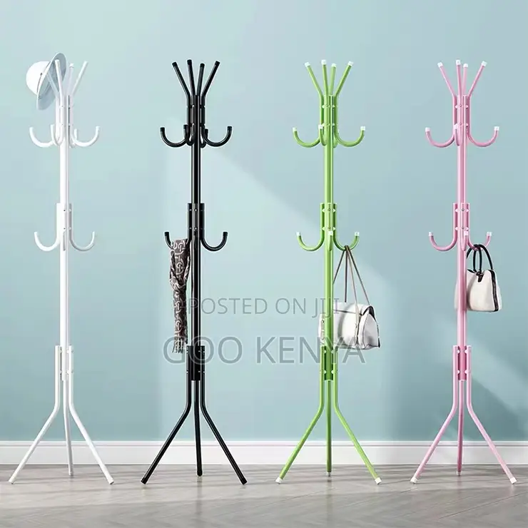 Home/Office Coat Hanger; Rust-Resistant Steel Coat Stand for Home