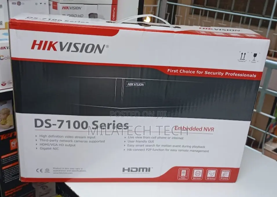 8 Channel NVR Hikvsion Full Poe