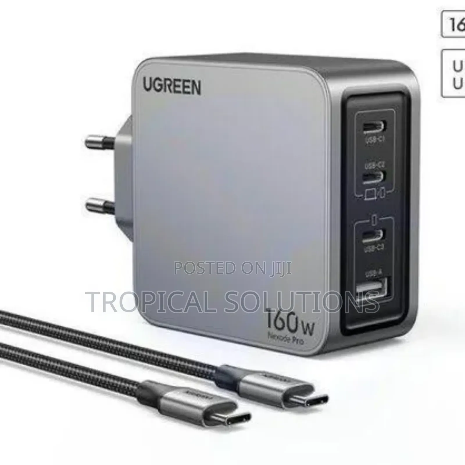 Ugreen Nexode Pro 160w 4-Port Gan Fast Charger 1.5m X763