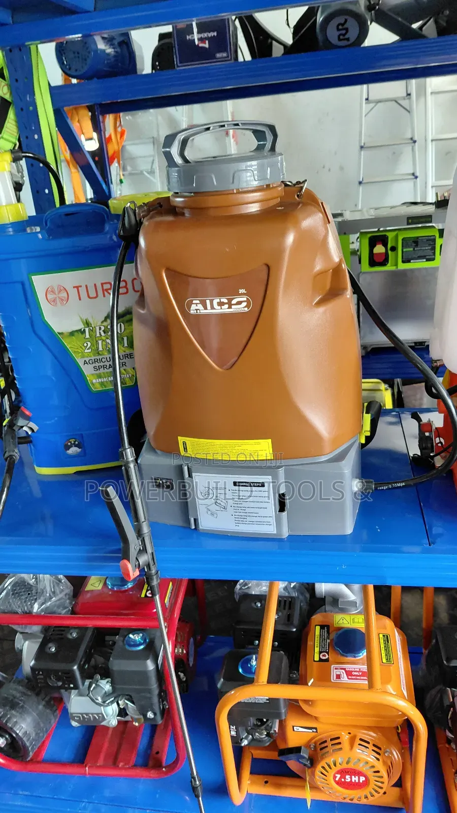 Aico Japan 2 In 1 Battery And Manual 20l Sprayer