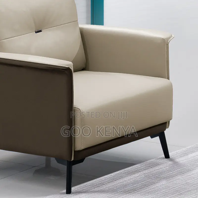Home Sofa; Designer 5-Seater Leather Lounge Sofa