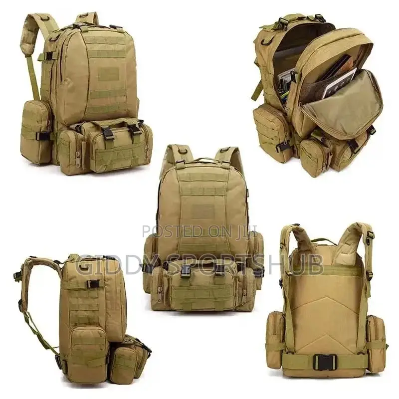 Tactical, Camping And Hiking Backpacks Camouflage And Plain Colours