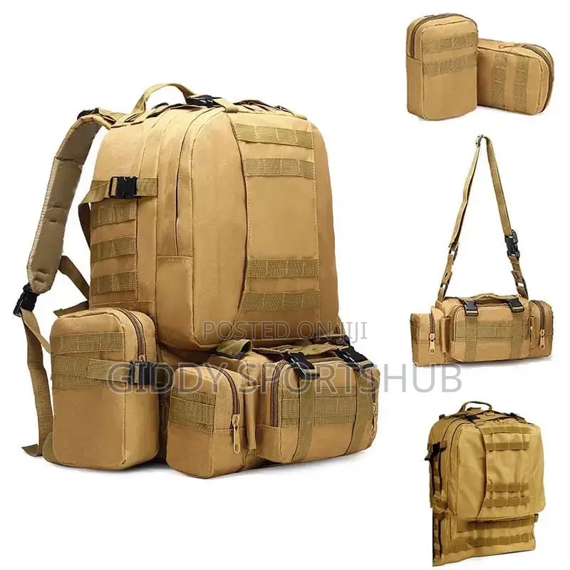 Tactical, Camping And Hiking Backpacks Camouflage And Plain Colours