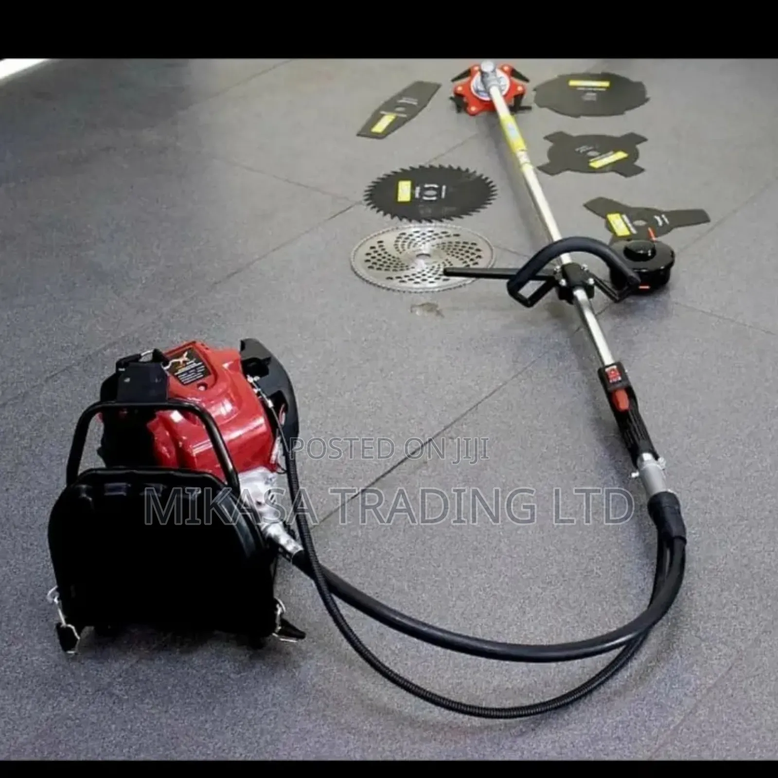 Toller Petrol Brush Cutter - Back Pack - 7 Blades - 4 Stroke
