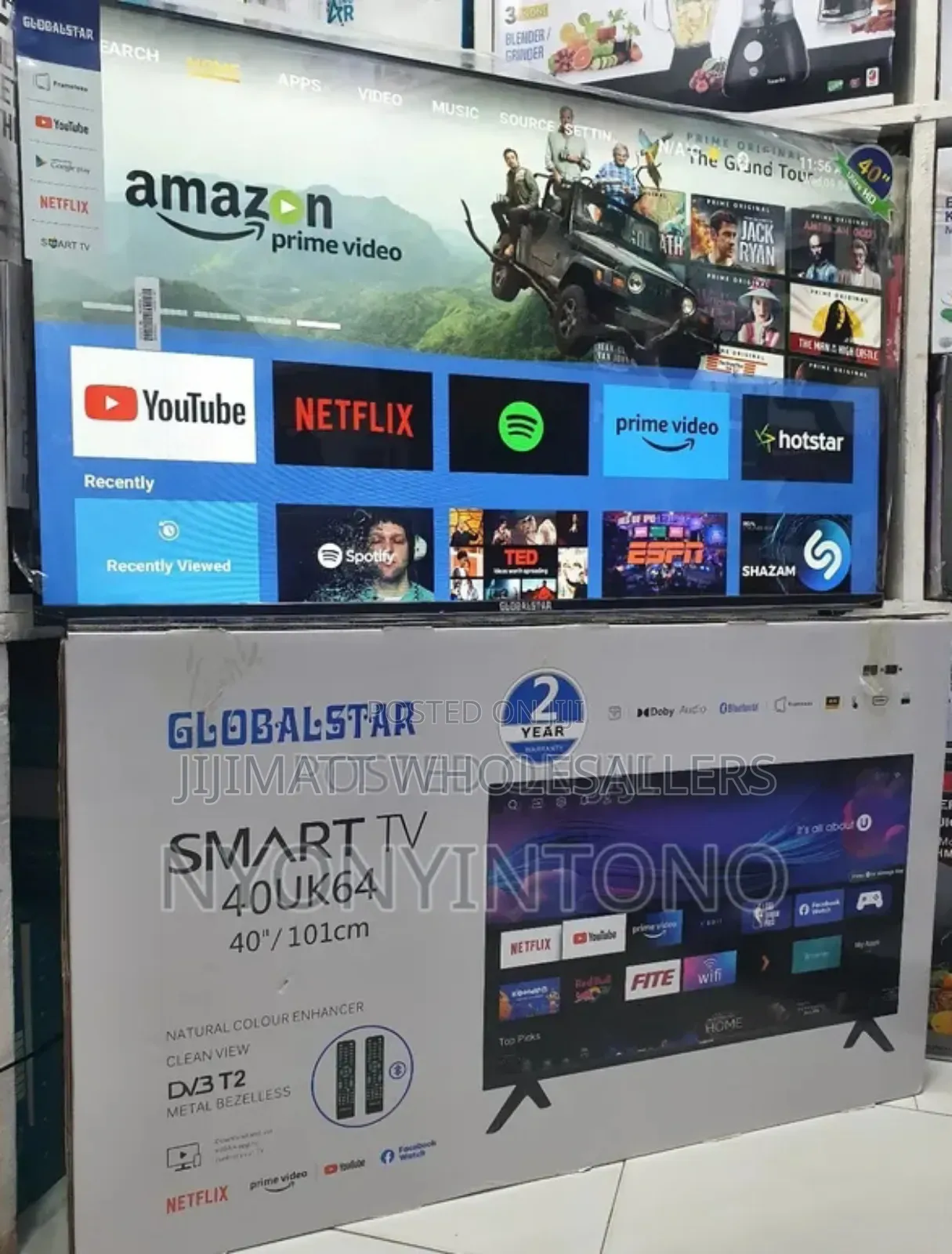 Globalstar Tv 40 Inches Smart Tv