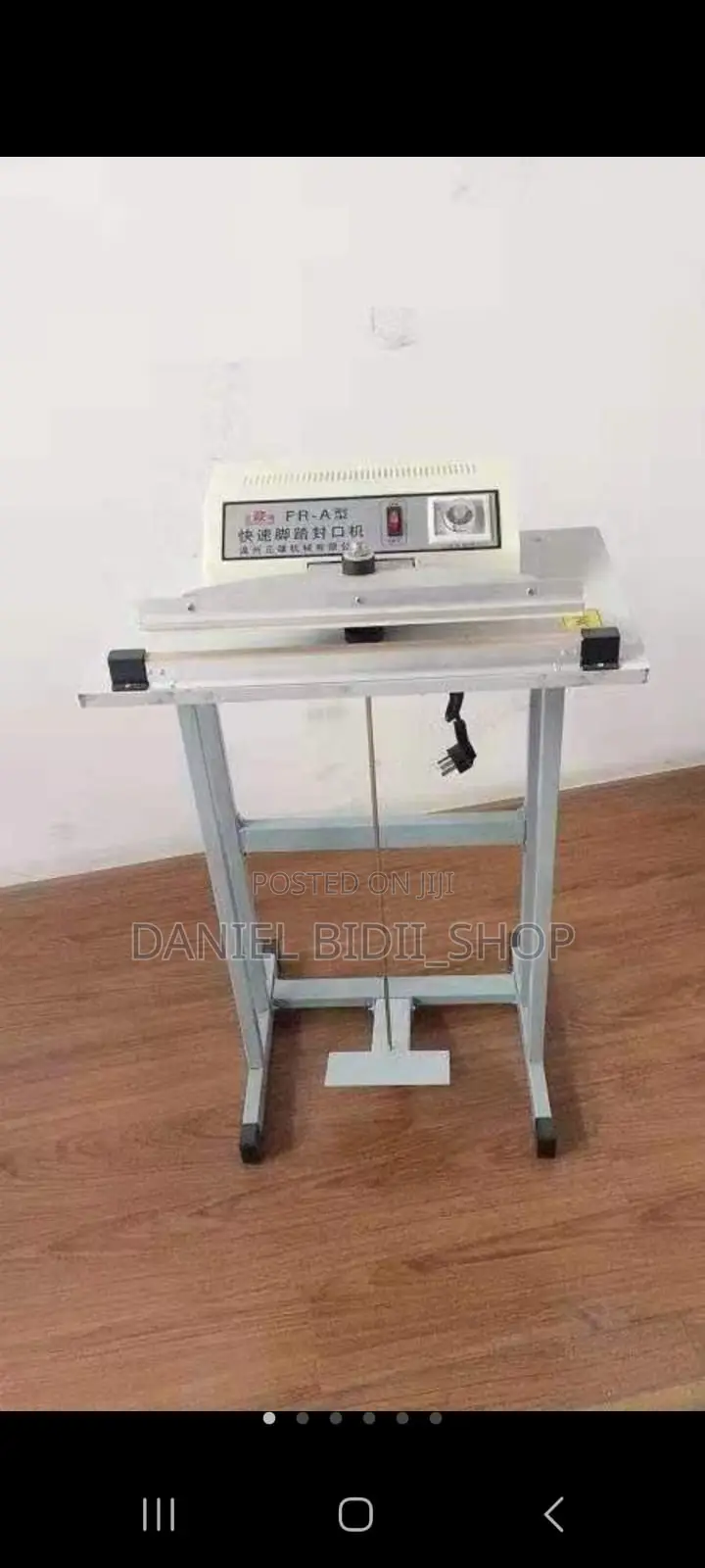 Pedal Plastic Sealing Machine 
Fre 600