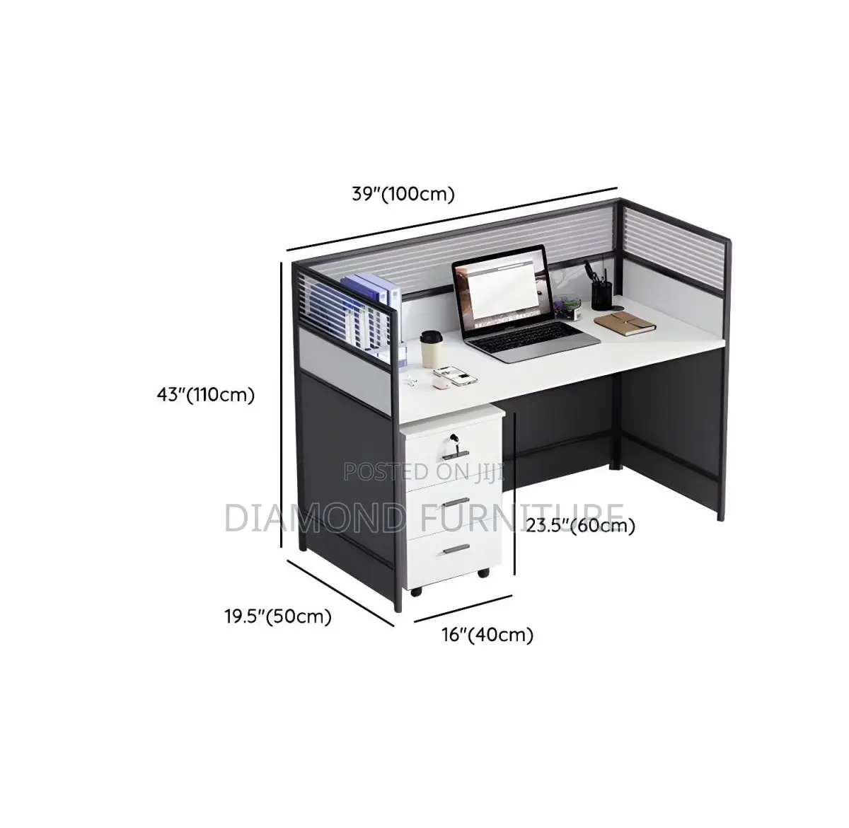 Office Furniture;Compact Single Userofficeworkstation for Productivity