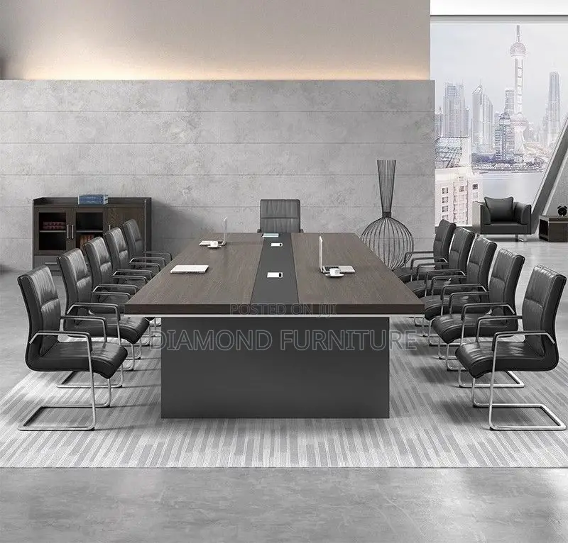 Office Furniture; Spacious 3m Wooden Executive Office Conference Table