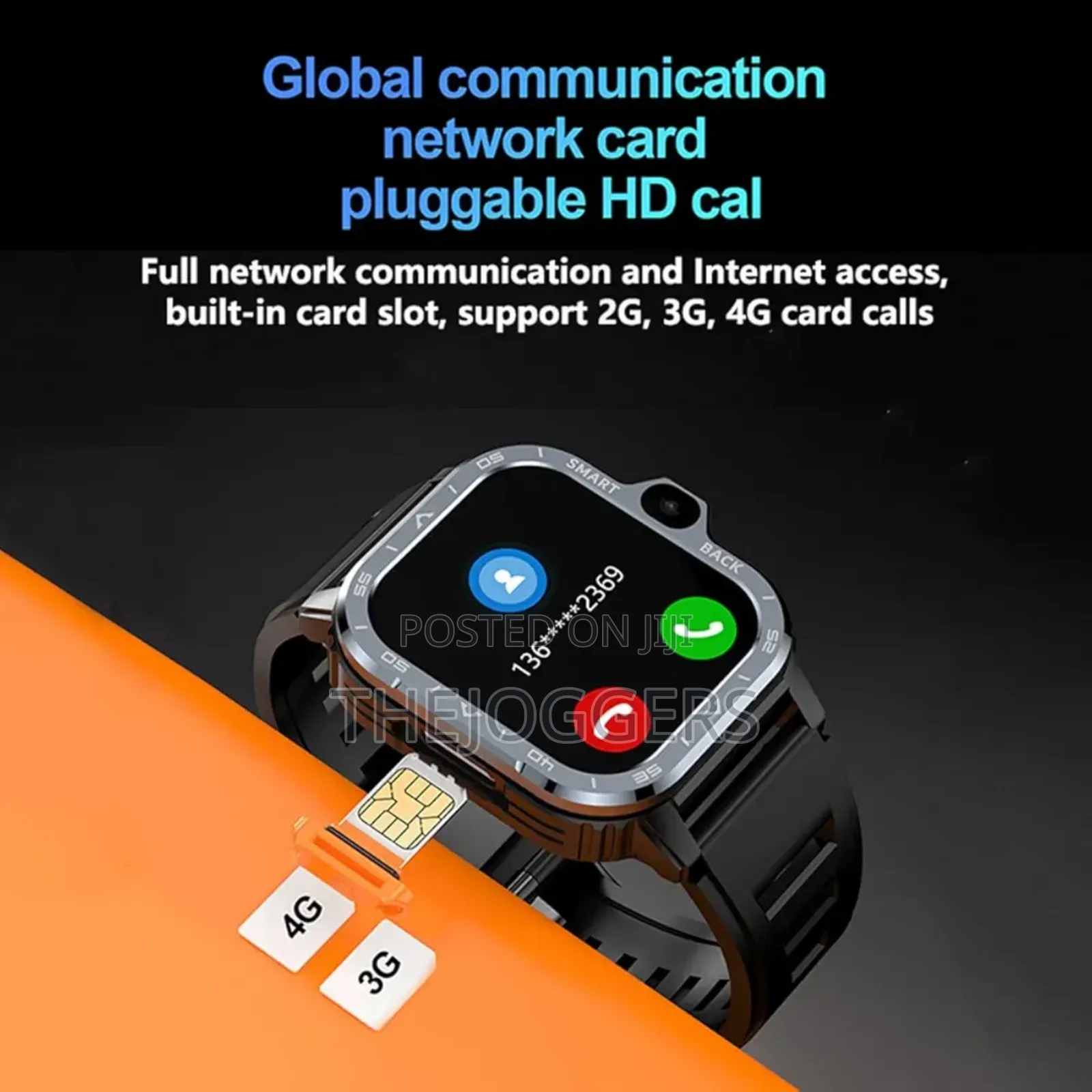 Android Smart Watch Gps 16g/64g Hd Dual Camera 4g Sim Card Wifi Access