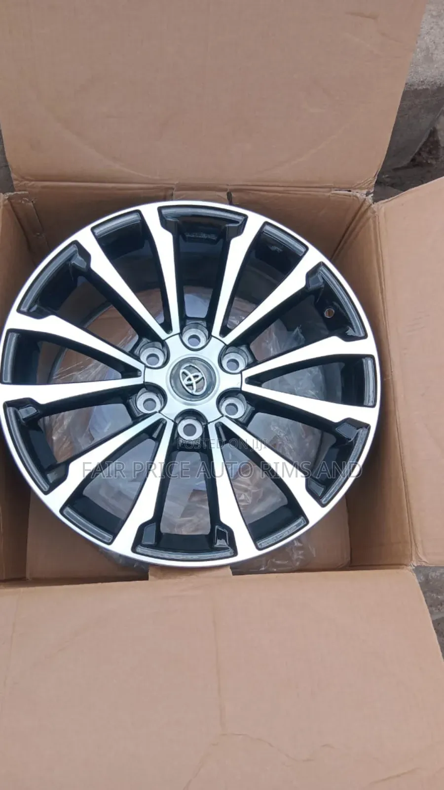 Toyota Prado 6 Holes 17 Inches Rims
