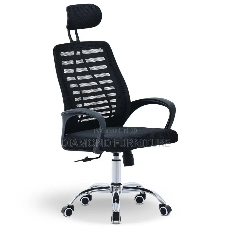 Office Furniture; Ergonomic Headrest Office -Swivel Chair With Comfort
