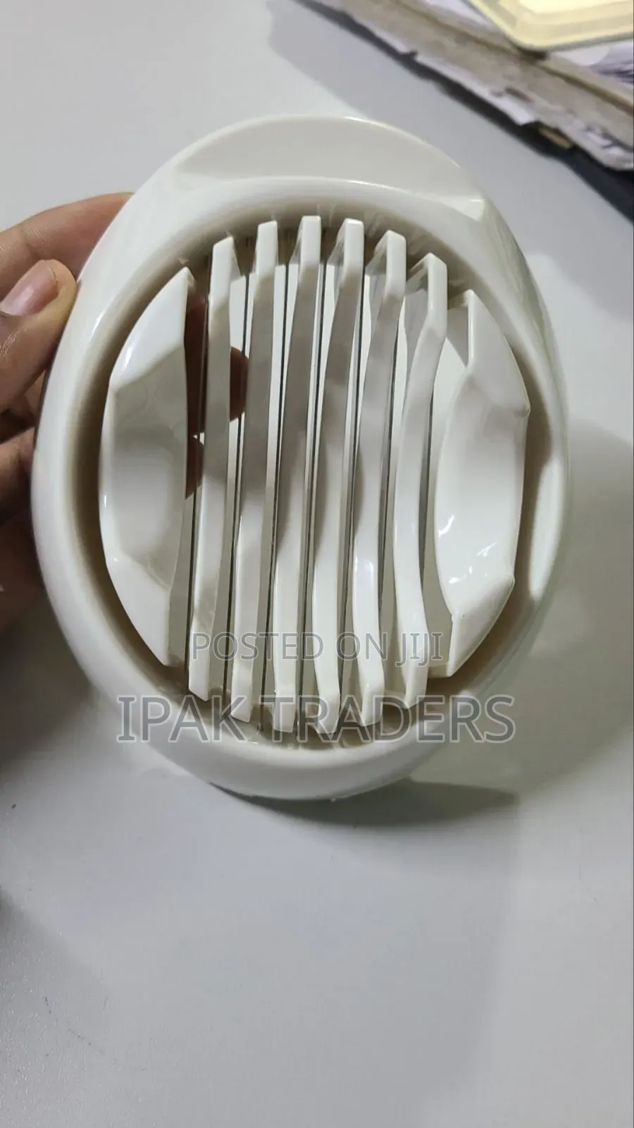 Egg Slicer Food Grade Metal Egg Cutter Divider Steel