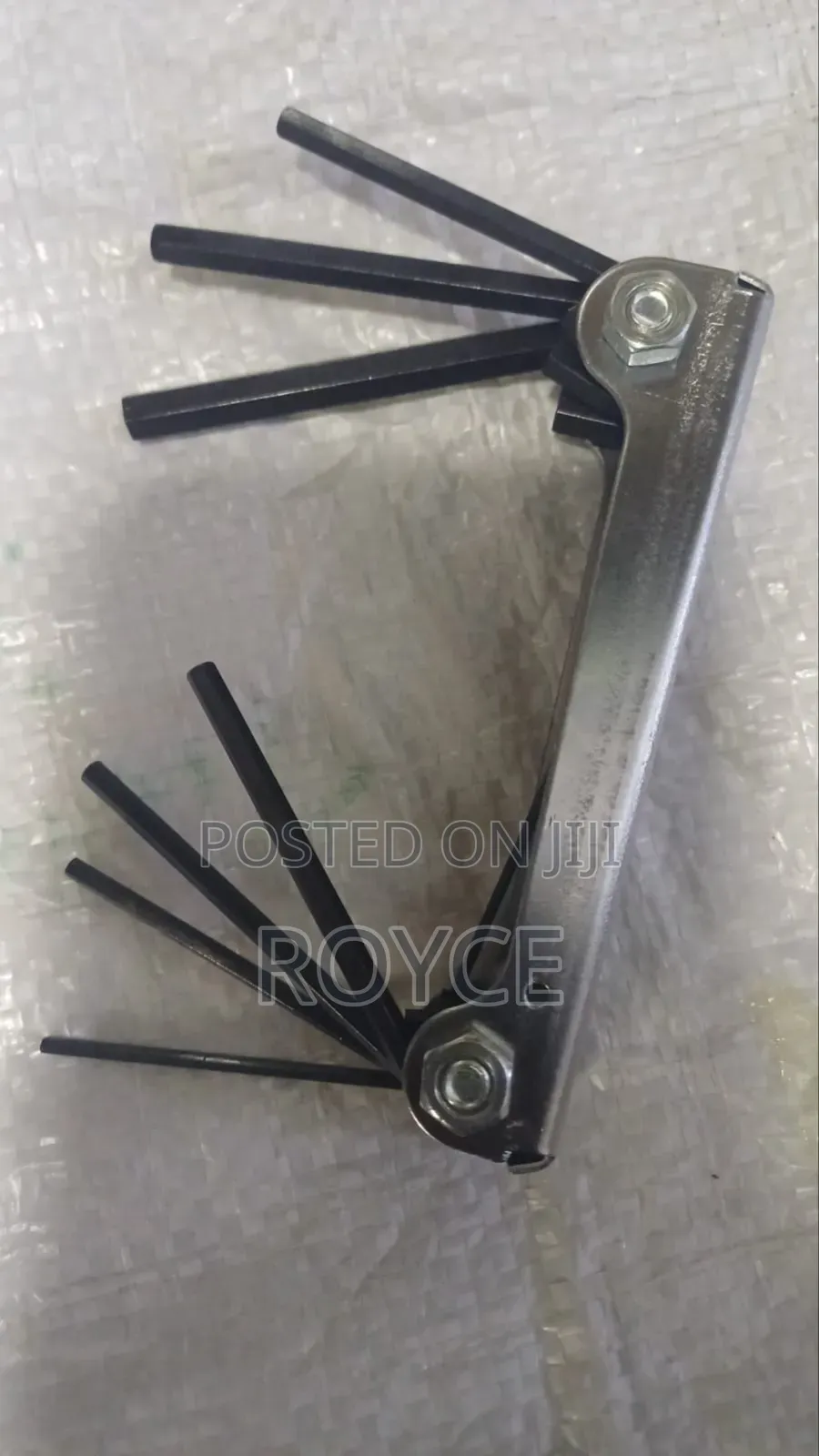 Fold-Up Hex Key/ Allen Wrench Set