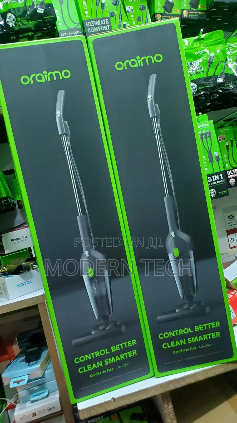 Oraimo Cordforce Flex Corded 2-in-1 Stick Vacuum