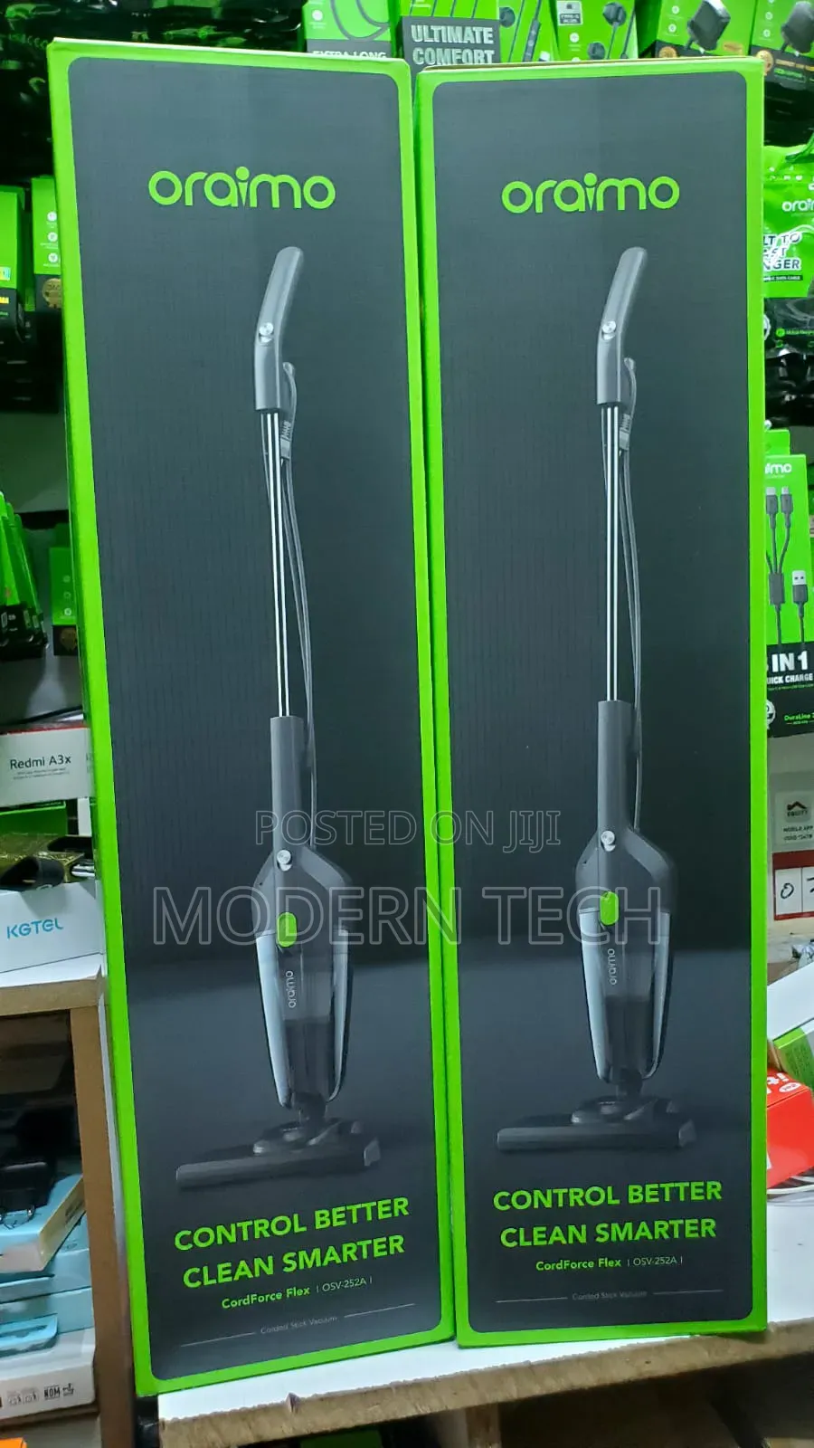 Oraimo Cordforce Flex Corded 2-in-1 Stick Vacuum Osv-252a