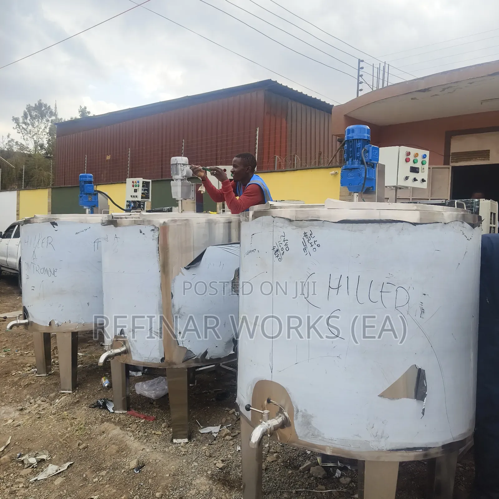 Stainless Steel Fermenters Processing Vessels – Multi-Industry Use