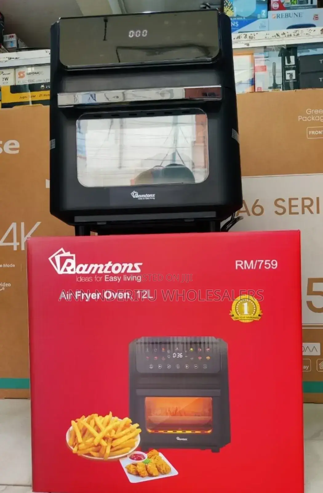Ramton Airfrier Oven 12litres