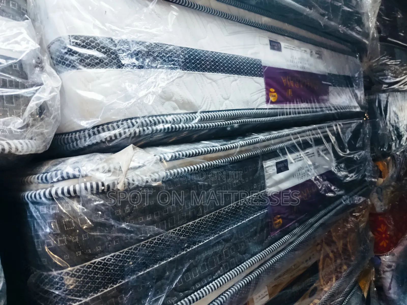 King-Sized 6×6 Bobmil Brand Pocket Spring Mattresses + Free Delivery
