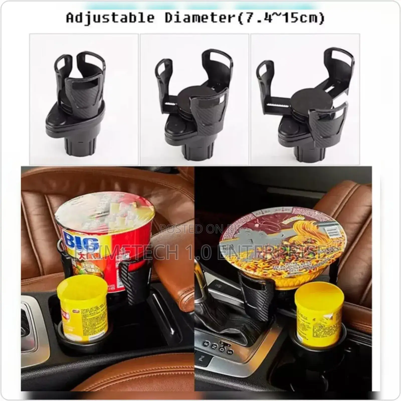 Expandable Car Cup Holder