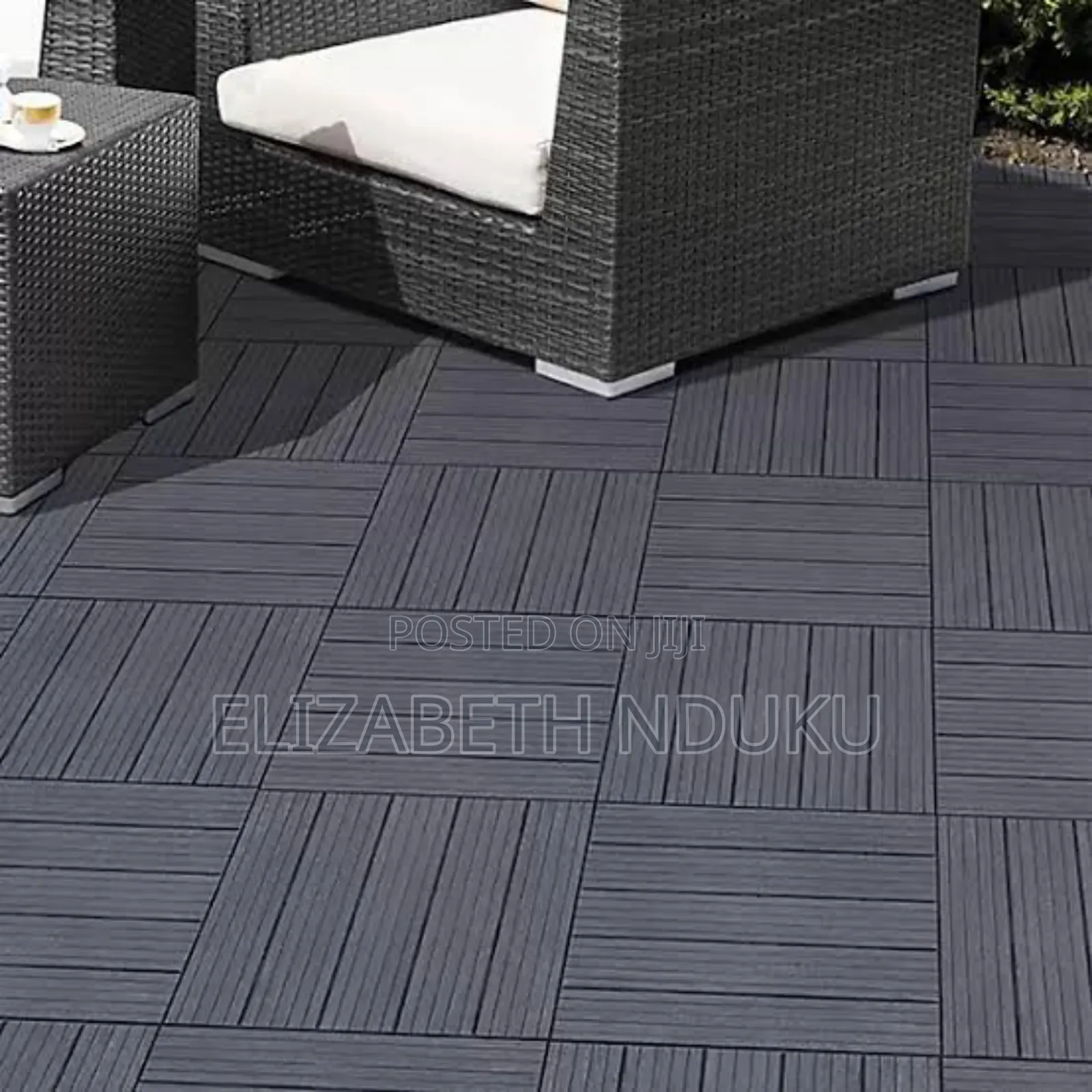 Uv-Resistant Decking Tiles