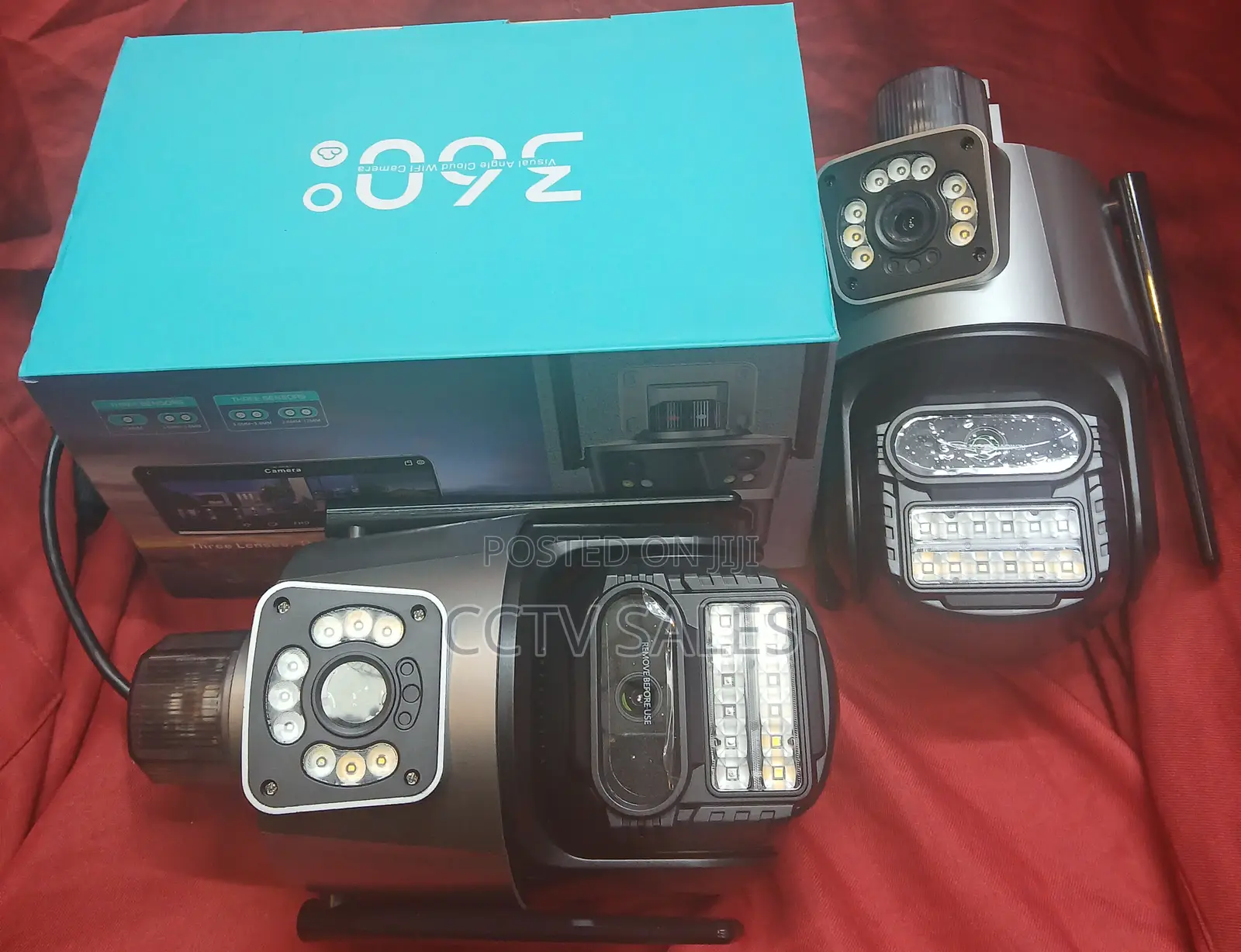 High Quality Defintionxmd403 Dual Lens 3mp Icsee Wi-Fi Network Camera