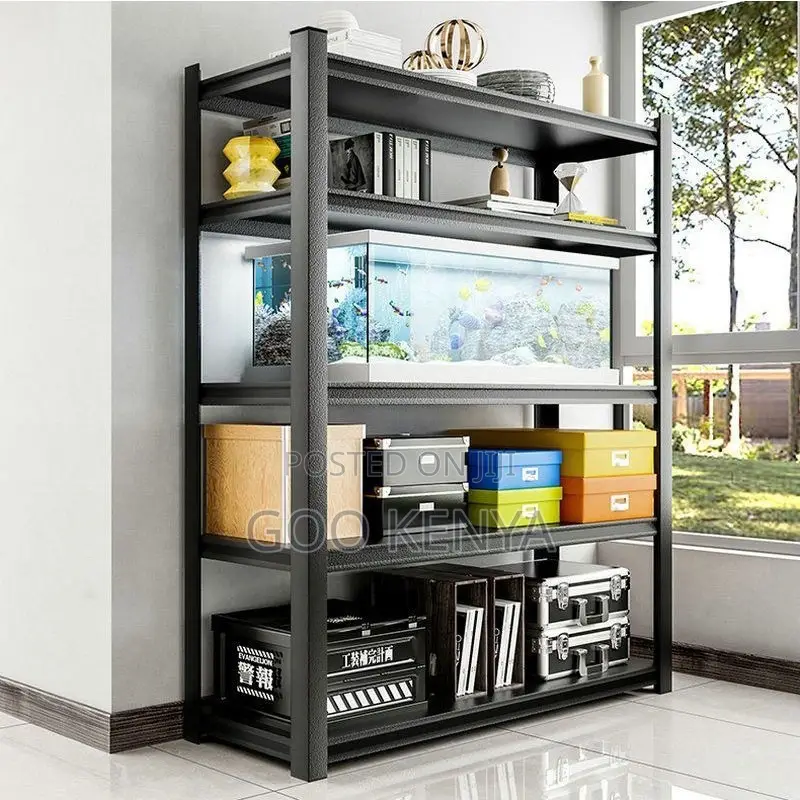 Home Open Rack; Heavy-Duty Steel Tool Storage Rack
