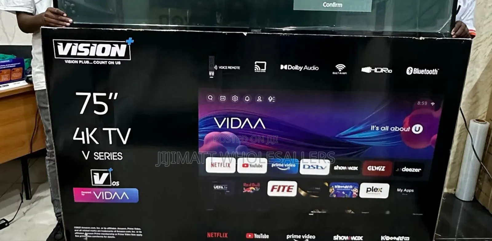 75 Inch Vidaa Vision Plus TVS