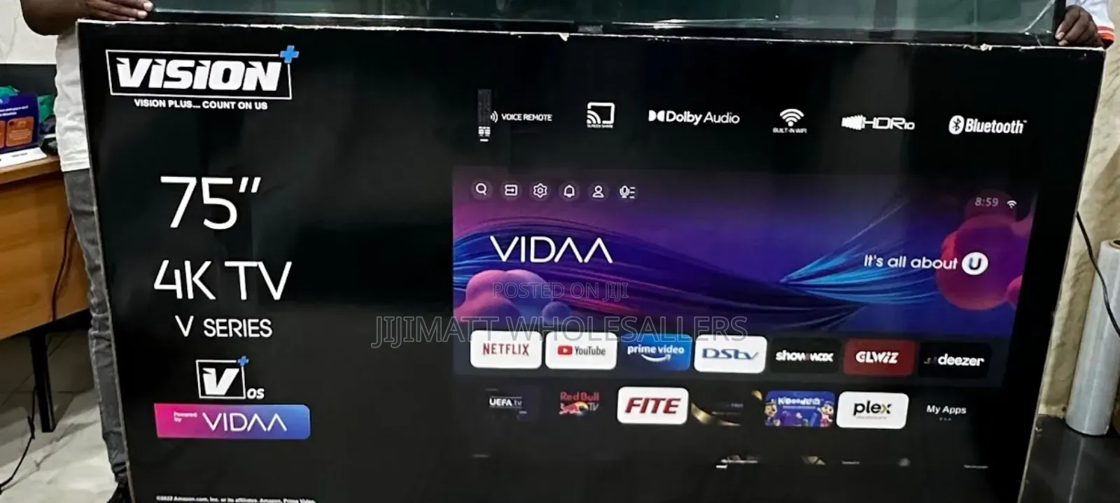 75 Inch Vidaa Vision Plus TVS