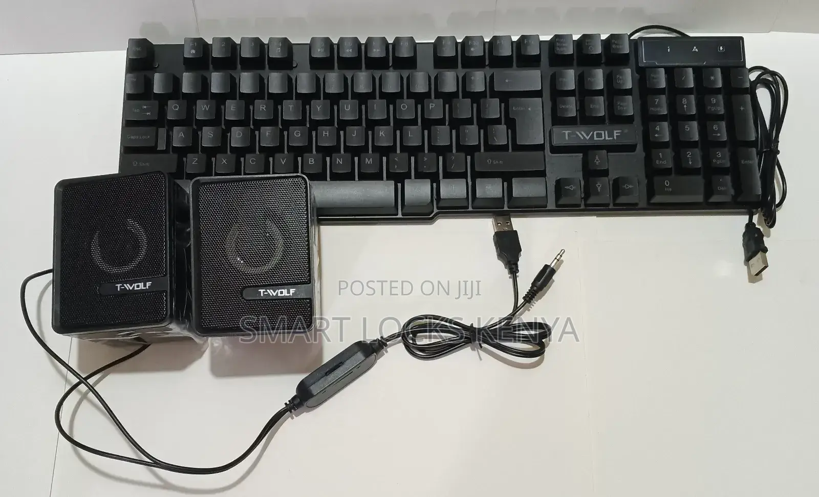 Twolf Tf850 5 in 1 Gaming Keyboard and Mouse Speaker Headphone