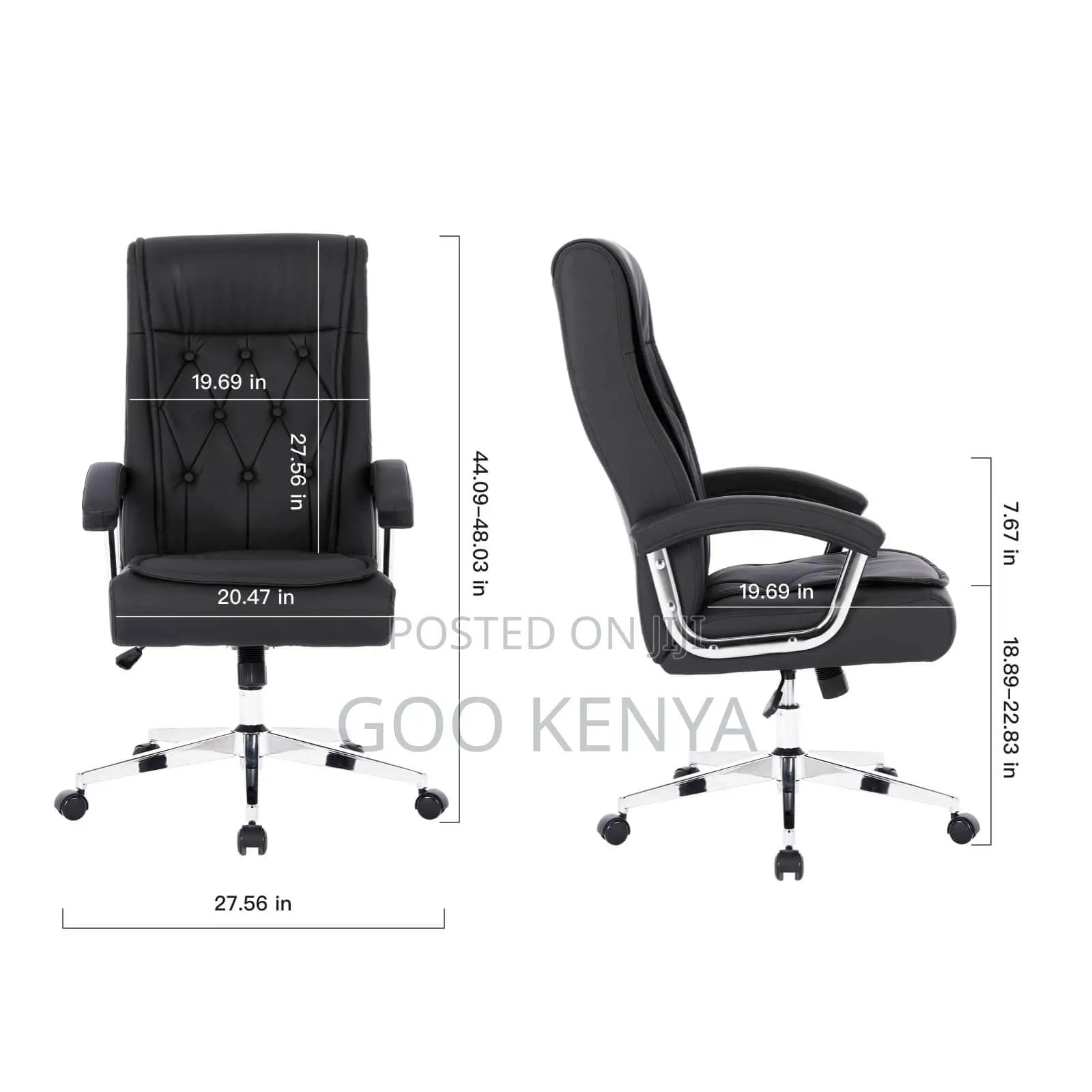 Office Chair; Modern Adjustable Executive Chair for Office
