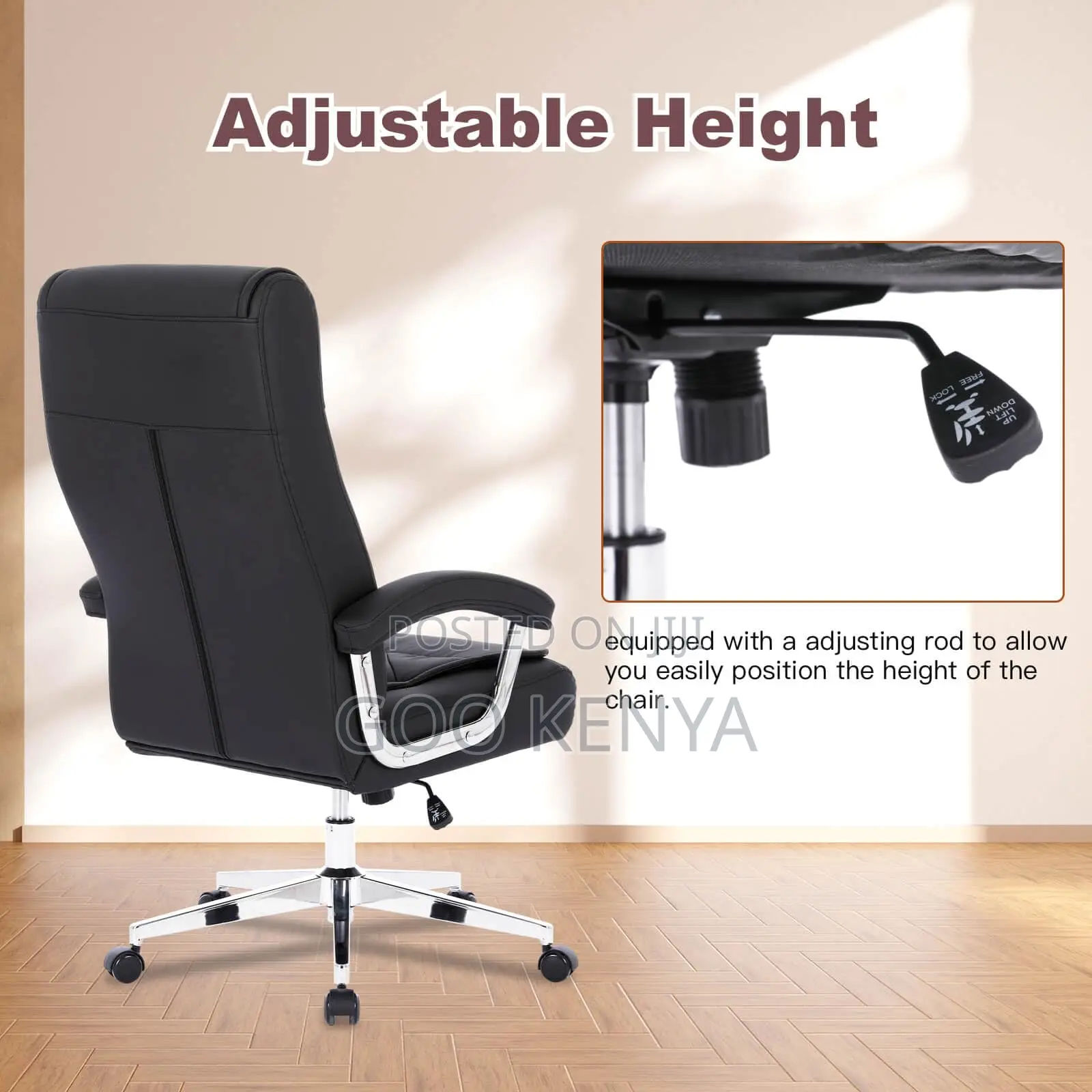 Office Chair; Modern Adjustable Executive Chair for Office