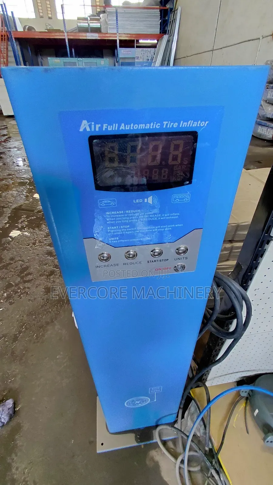 Heavy Duty Air Inflator Machine Electric Powered.