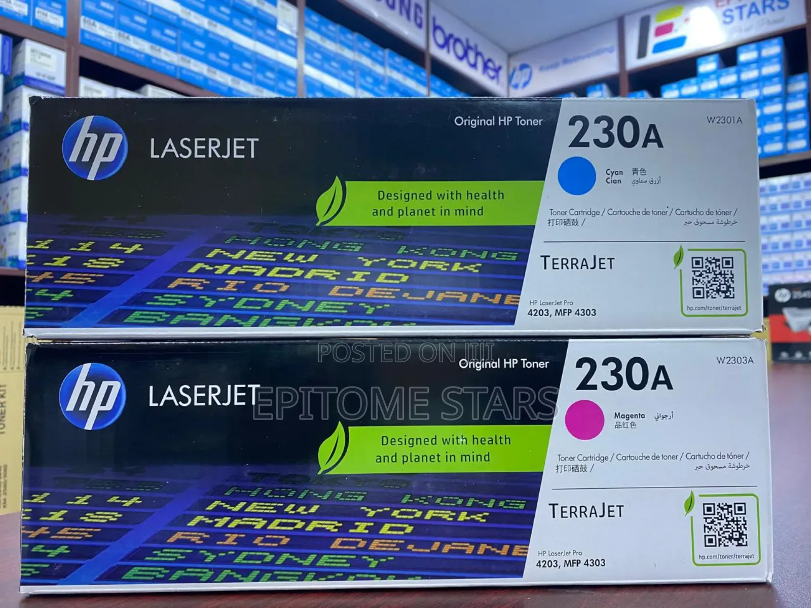 Hp Color Laserjet Pro 4203cdn Toner Hp 230a Yield Above 1,999 Copies