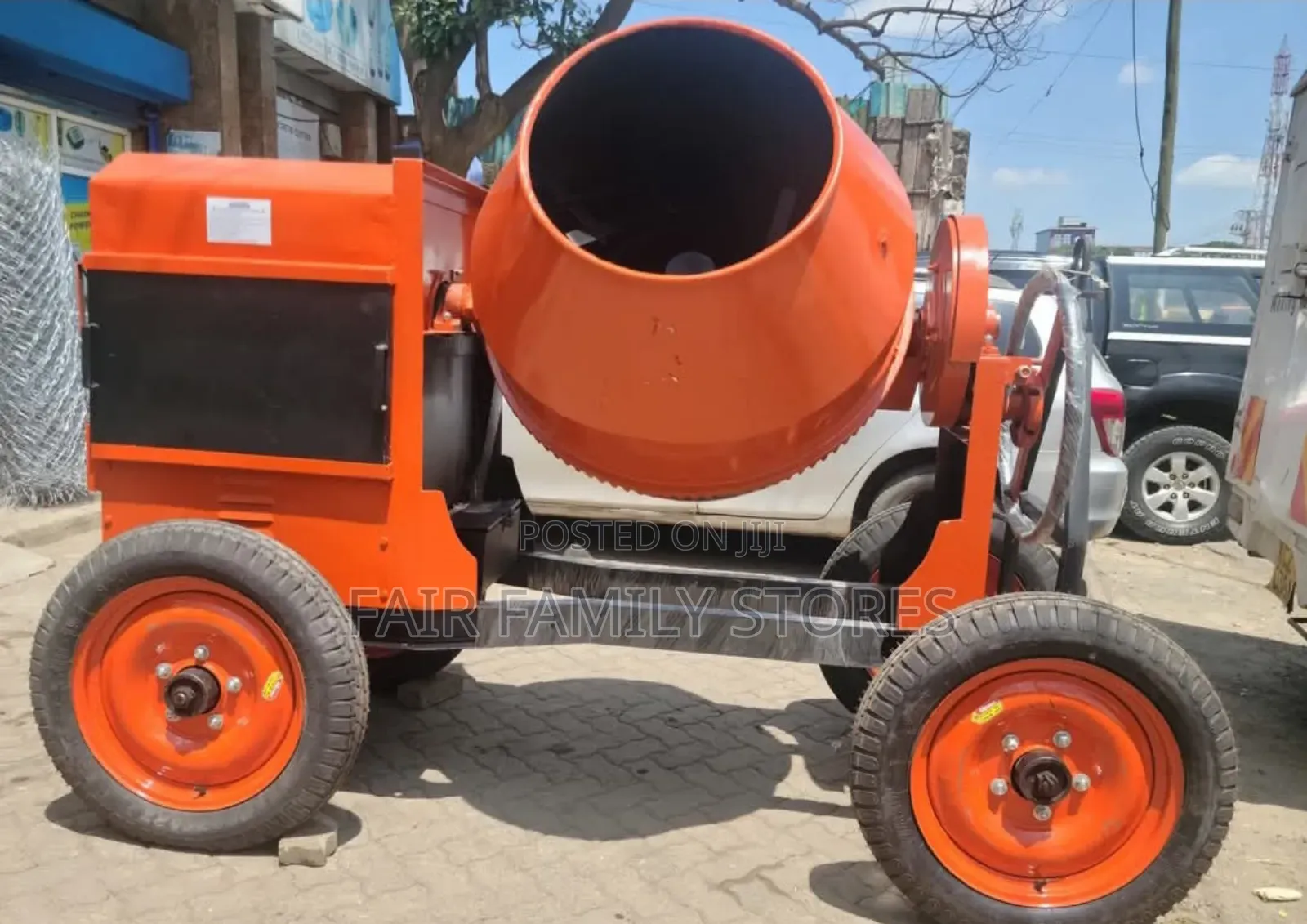 Commercial India Concrete Mixer – 500l Tank Capacity