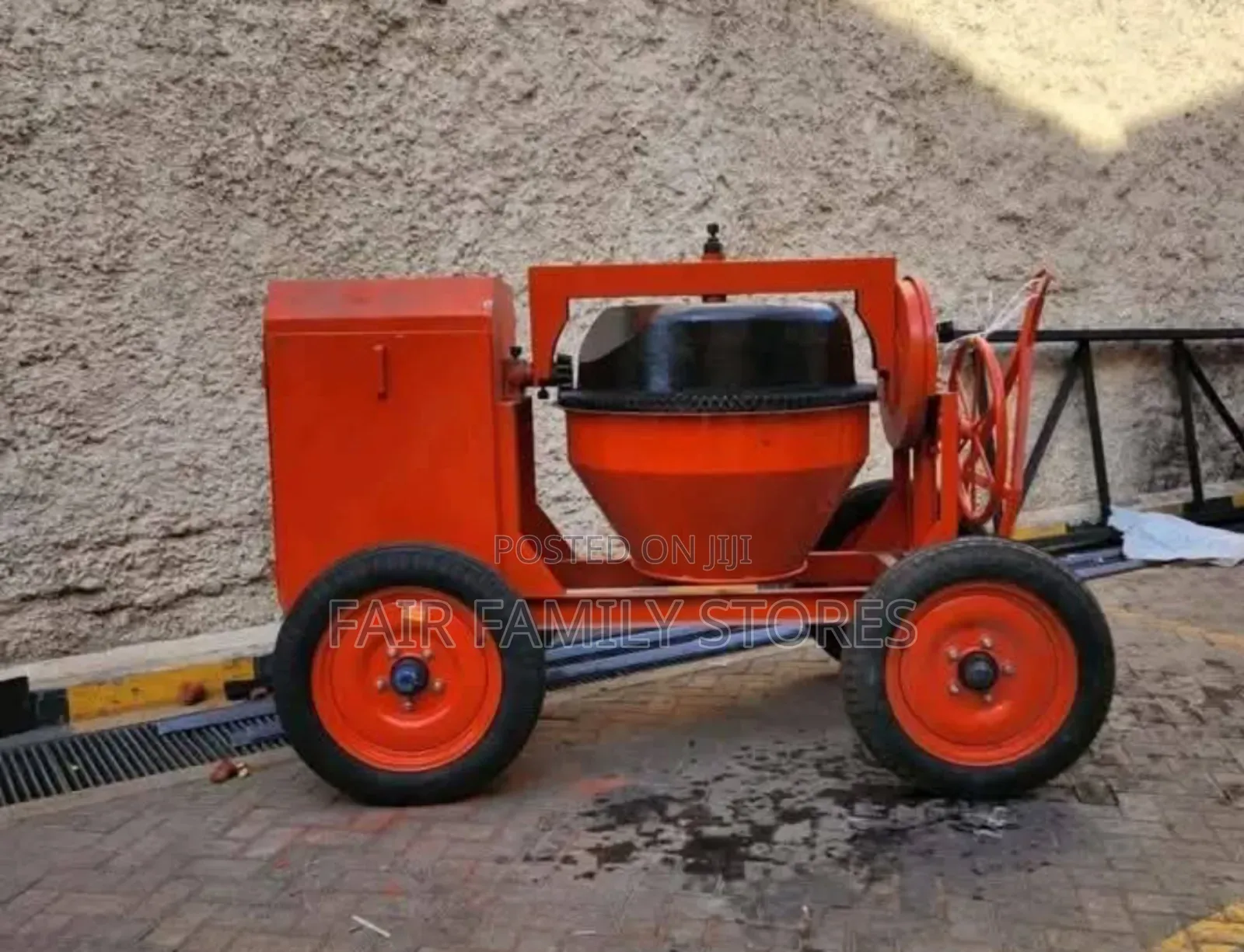 Commercial India Concrete Mixer – 500l Tank Capacity