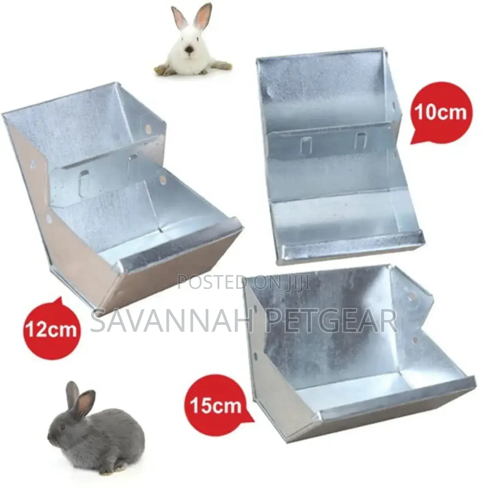 Rabbit Farm Metallic and Automatic Feeder