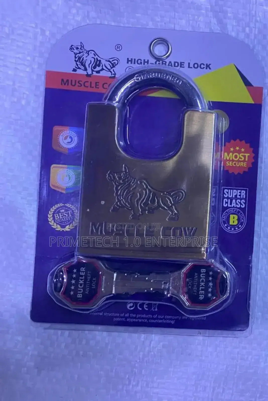 Muscle Cow Top Security Padlock
