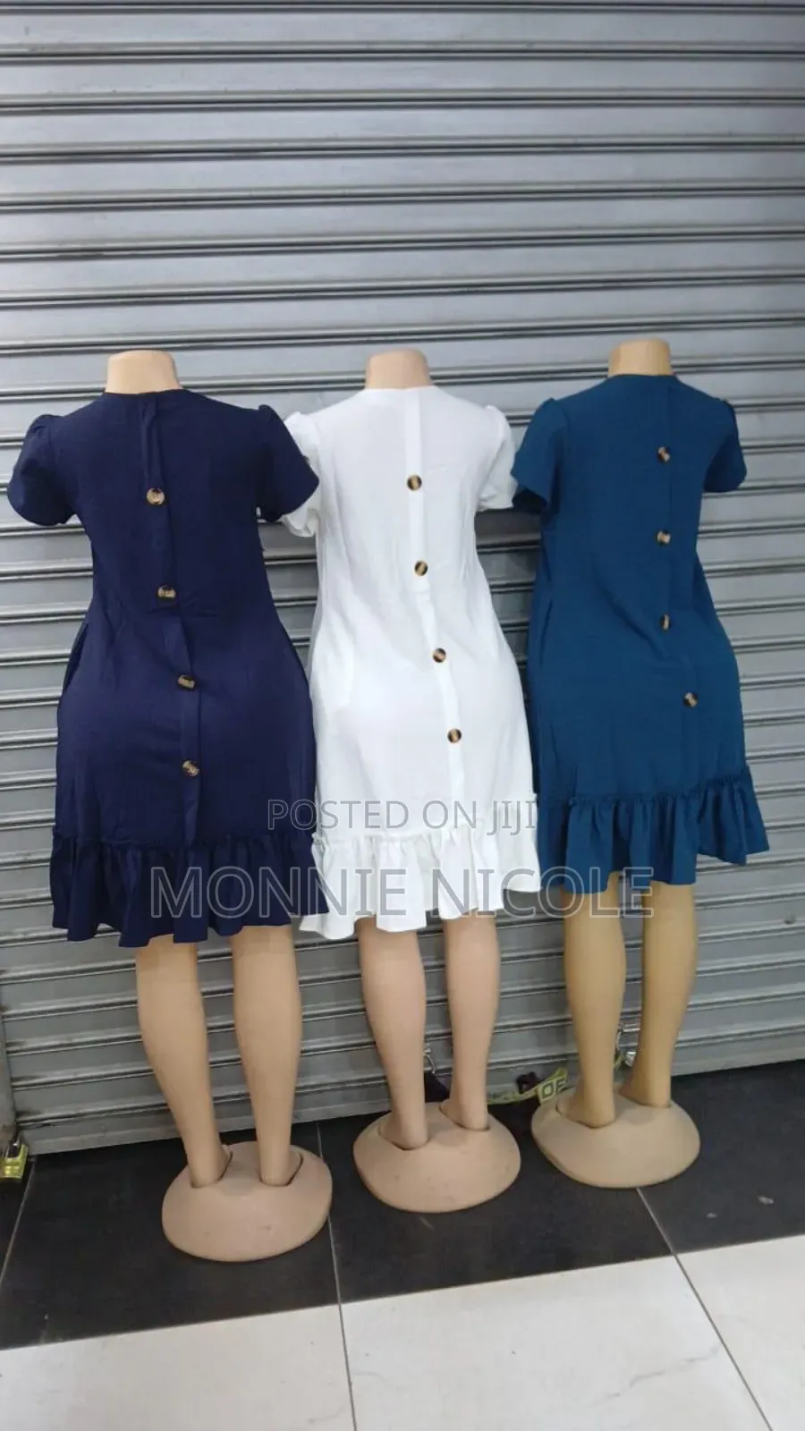 Stylish Red Shift Dress