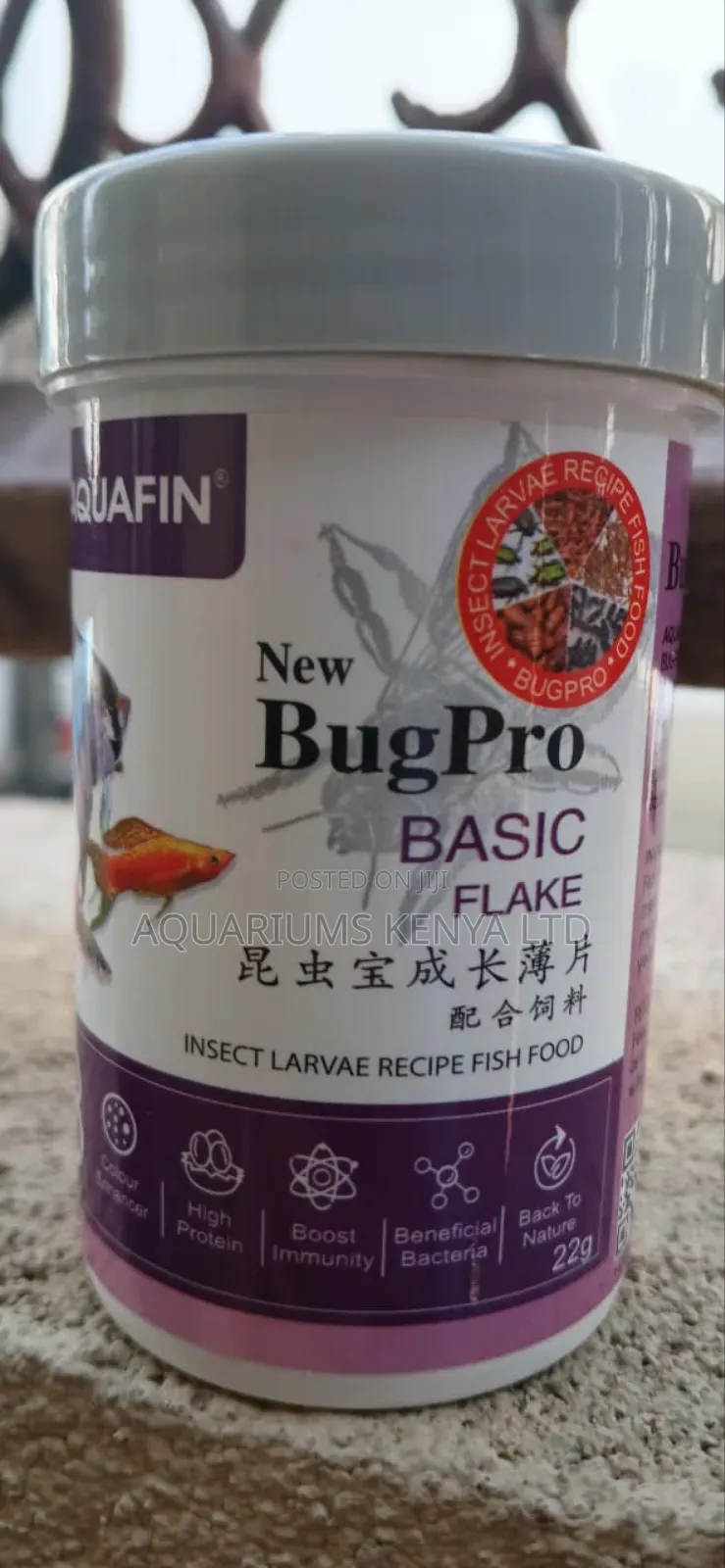 Insect Based Fish Food Aquarium