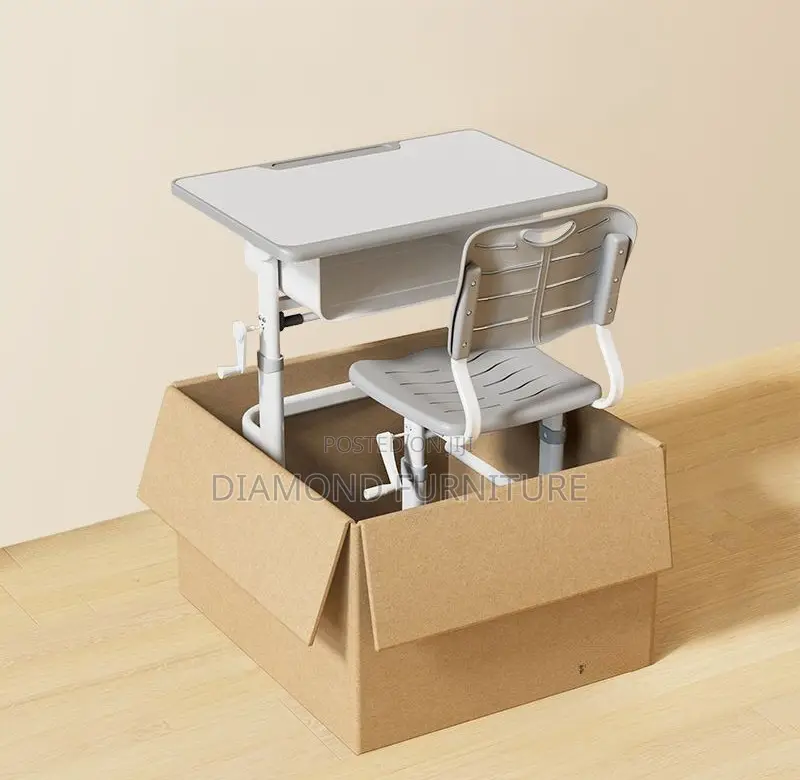 Home/Office Furniture; -Adjustable Ergonomic Kids Study Desk and Chair