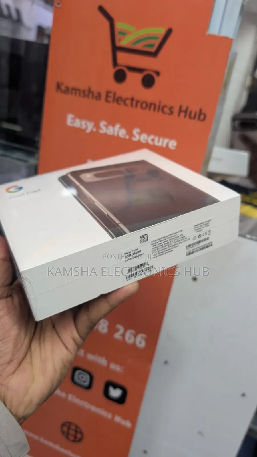 New Google Pixel Fold 256 GB Black