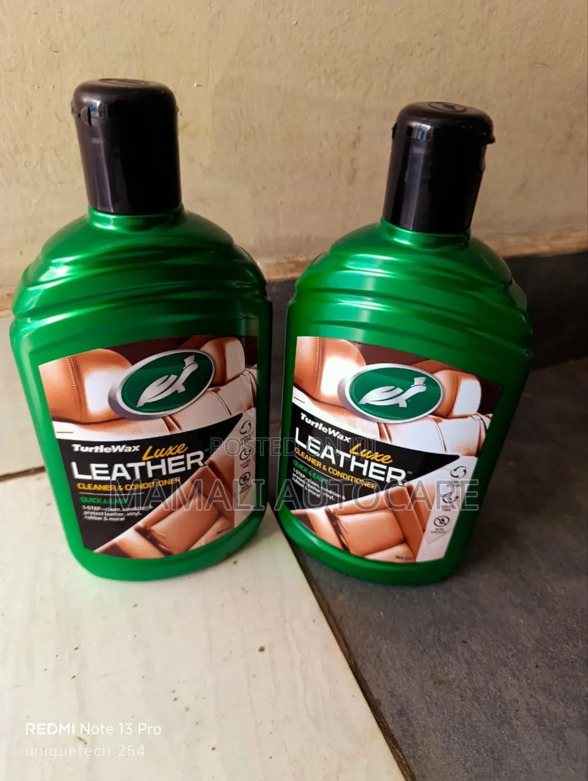 Luxe Leather Care Polish Conditioner(Turtle Wax)