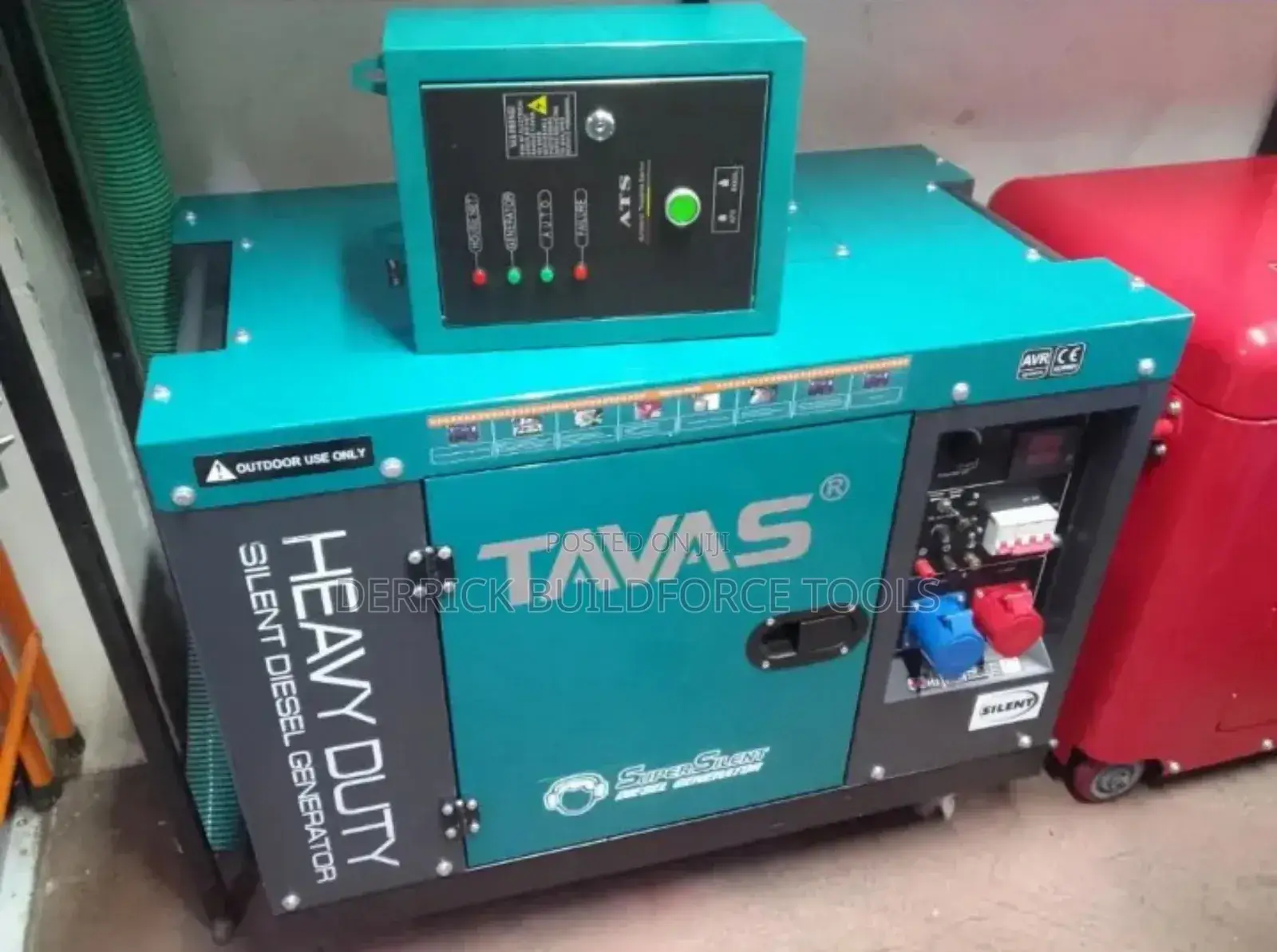 Tavas 15kva Heavy Duty Super Silent Diesel Generator