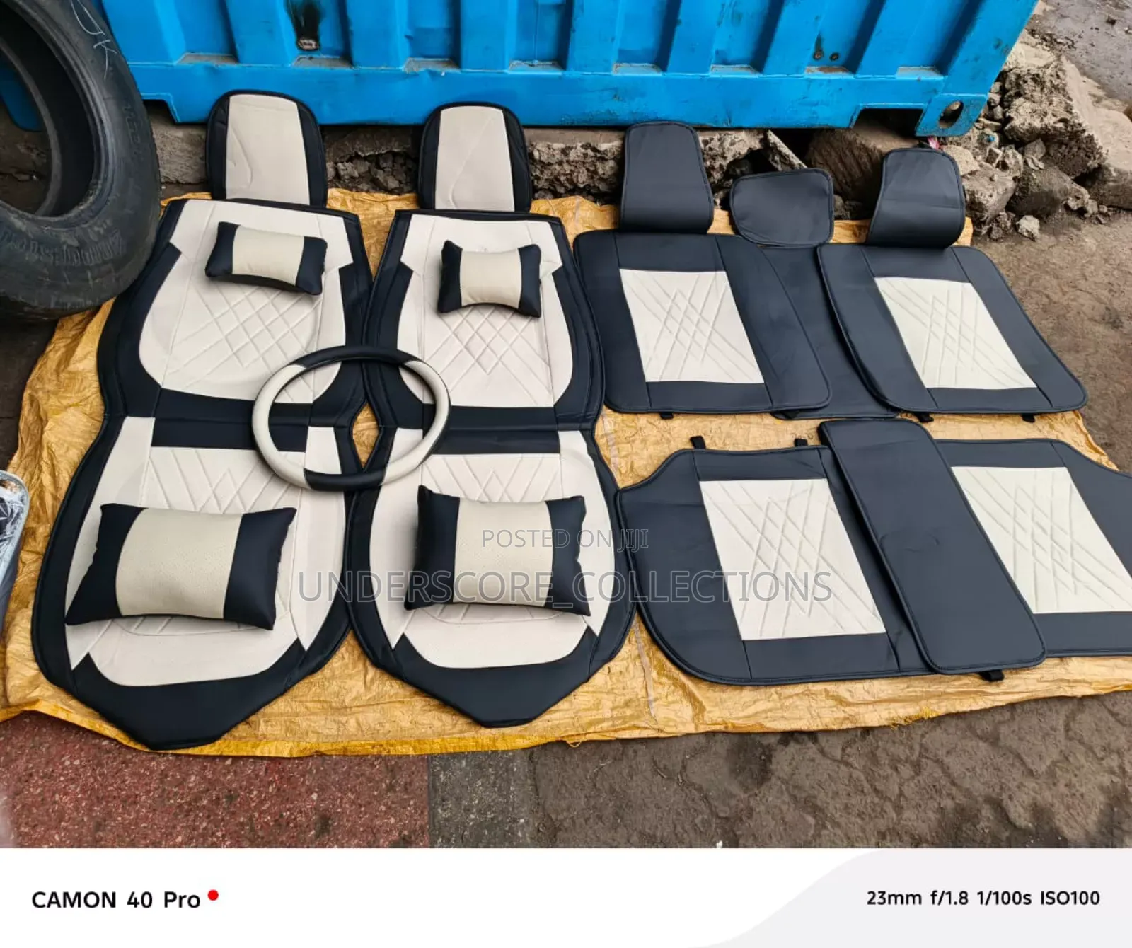 Vintage 5 Seater Seat Covers