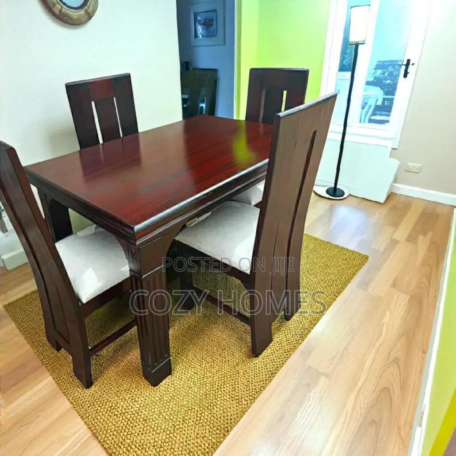 Dining Table Set, a Modern 4 Seater Dining Table Set