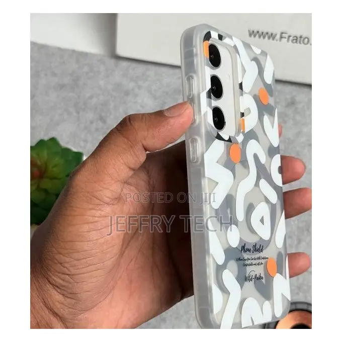 Graffiti Pattern Luxury Case Cover for Samsung Galaxy S24 Magsafe Mag